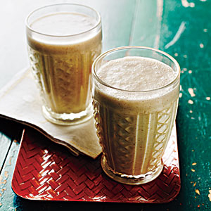 Peanut Butter, Banana and Flax Smoothie