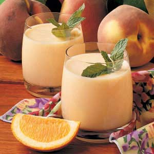 Peach and Spice Smoothie