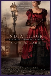 Cover of a novel - India Black by Carol Carr