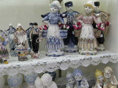 Dutch Delftware figurines - Holland, Michigan
