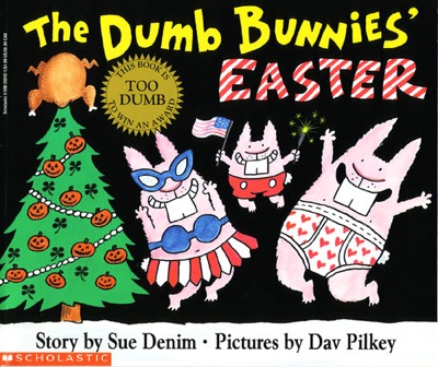 Cover of The Dumb Bunnies' Easter by Dav Pilkey
