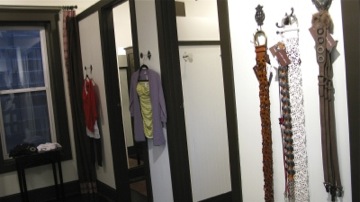 Dressing rooms at Laura Jean - Douglas, Michigan