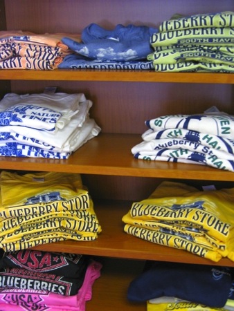 Blueberry Store tee shirts - South Haven, MI