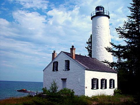 Rock Harbor Lighthouse - Isle Royale, Michigan