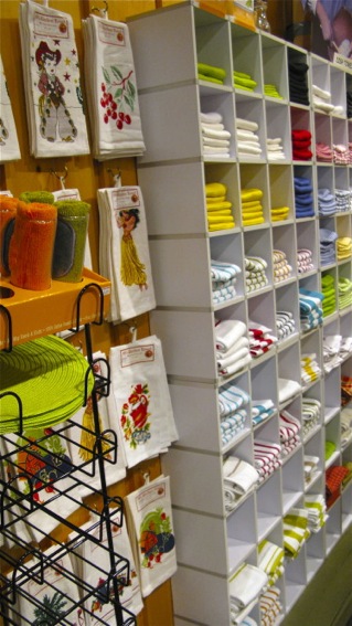 Dish towels in The Butler Pantry - Saugatuck, Michigan