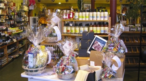Gift baskets in The Butler Pantry - Saugatuck, Michigan