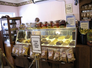Kilwin's Fudge in display case