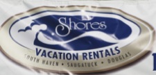 Shores vacation rentals sign